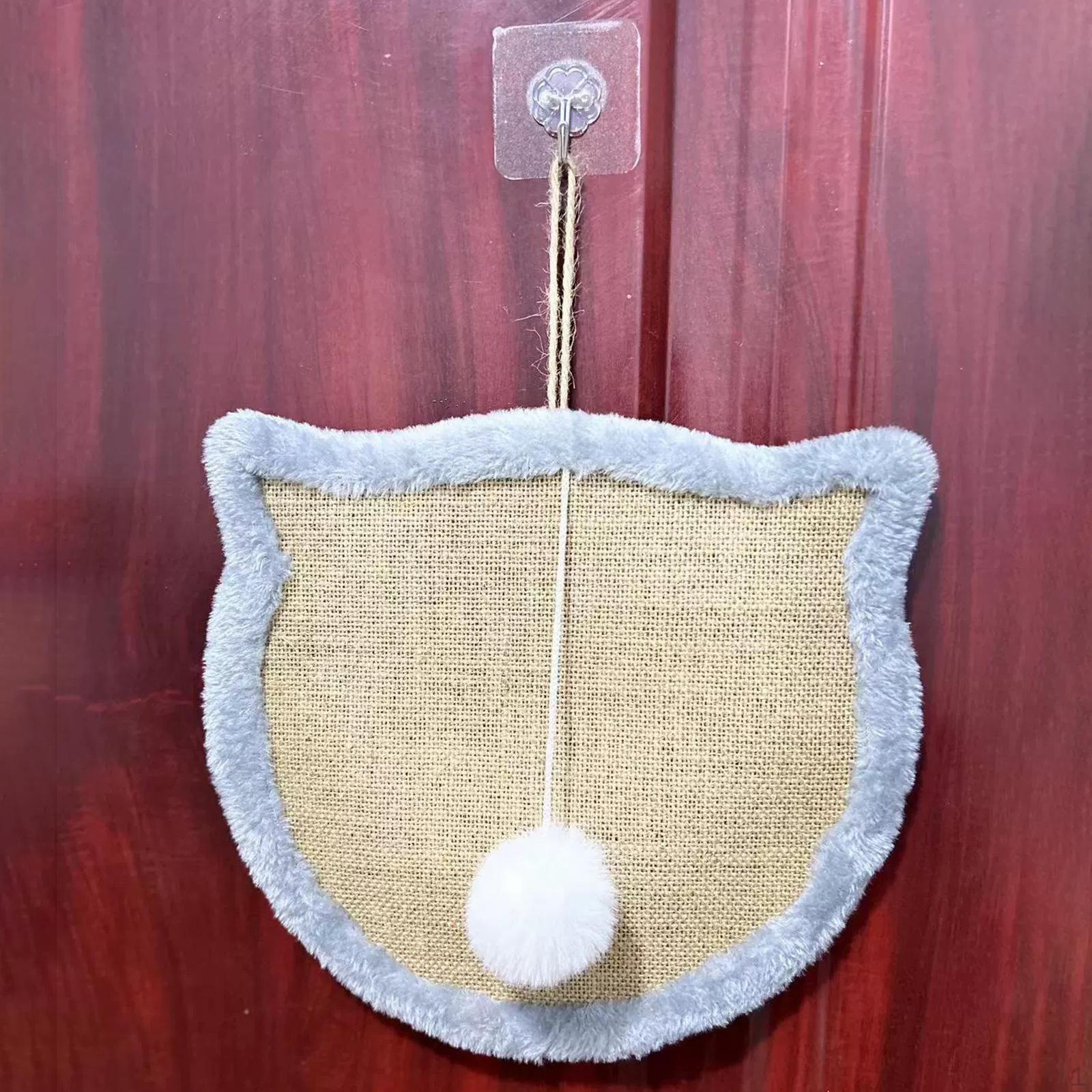 

Когтеточка для кошек, подвесная прочная игрушка для домашних животных, веревка из сизаля для домашних кошек, износостойкая Cat Head