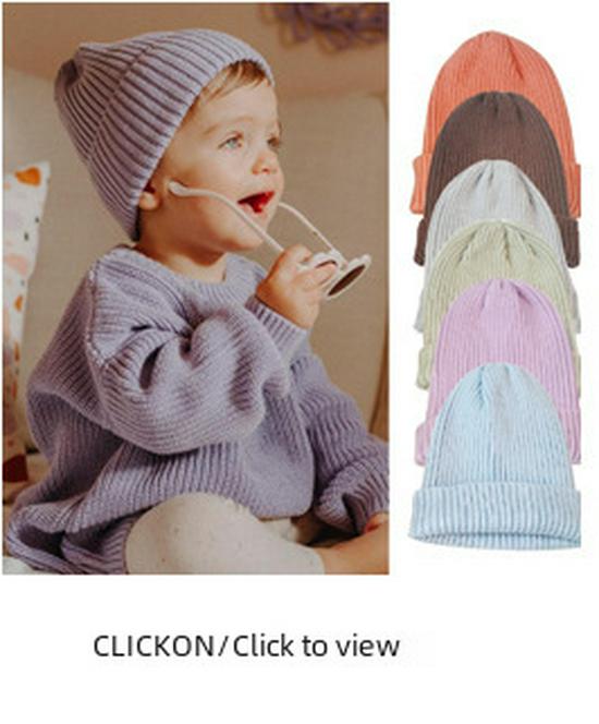 Unisex Baby Round Neck Knitted Sweater - Autumn/Winter