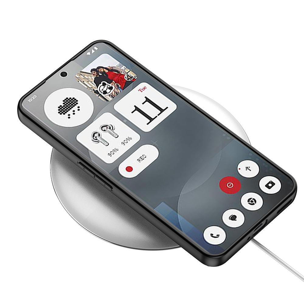 GKK для Nothing Phone (3а) Про Матовий Чохол Шкіряний на дотик PU+TPU+PC Ударостійкий Чохол для Телефону