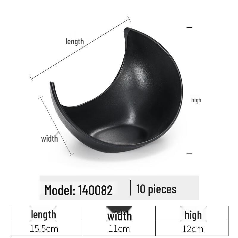 Japanese Style Melamine Side Dish Plates 10 plates