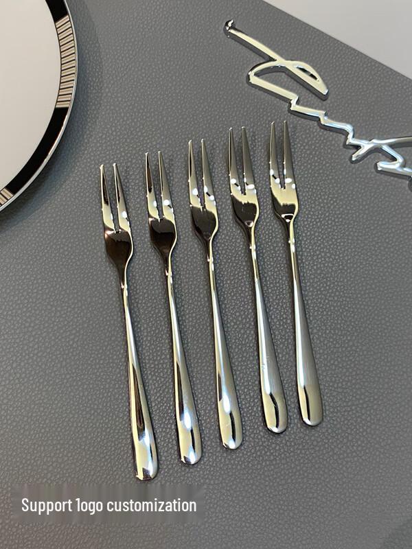 Light Luxury 304 Stainless Steel Fruit Fork