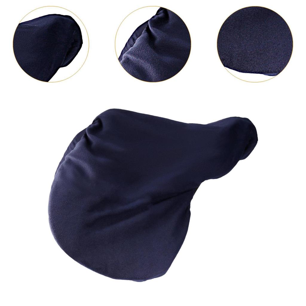 Protection Horse Saddle Cover Lightweight Fleece Sleeve Equestrian Dust Guard for Storage and Transit
