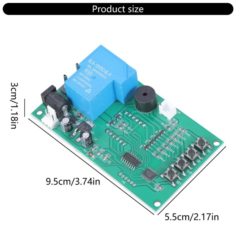 Digital Time Relays Module Timer Control Board For Gaming Machines Electric Devices Second Minutes Setting for Vending