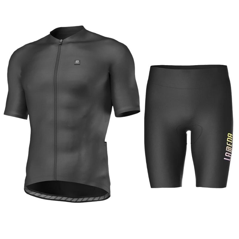 

2026 Summer Breathable Cycling Suit Set Lameda High Elasticity Men Cycling Shorts Breathable Comfortable Men s Jersey Set Cycling Clothes for Men 5XL