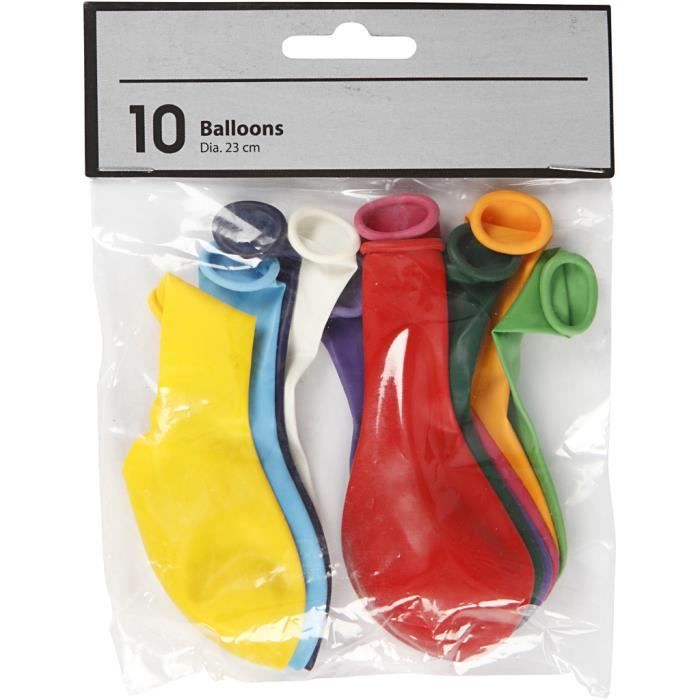 Round Natural Rubber Balloons, Solid Color. Suitable for Helium and Stay Inflated for Approx.. 4 Hours. Ref 59173