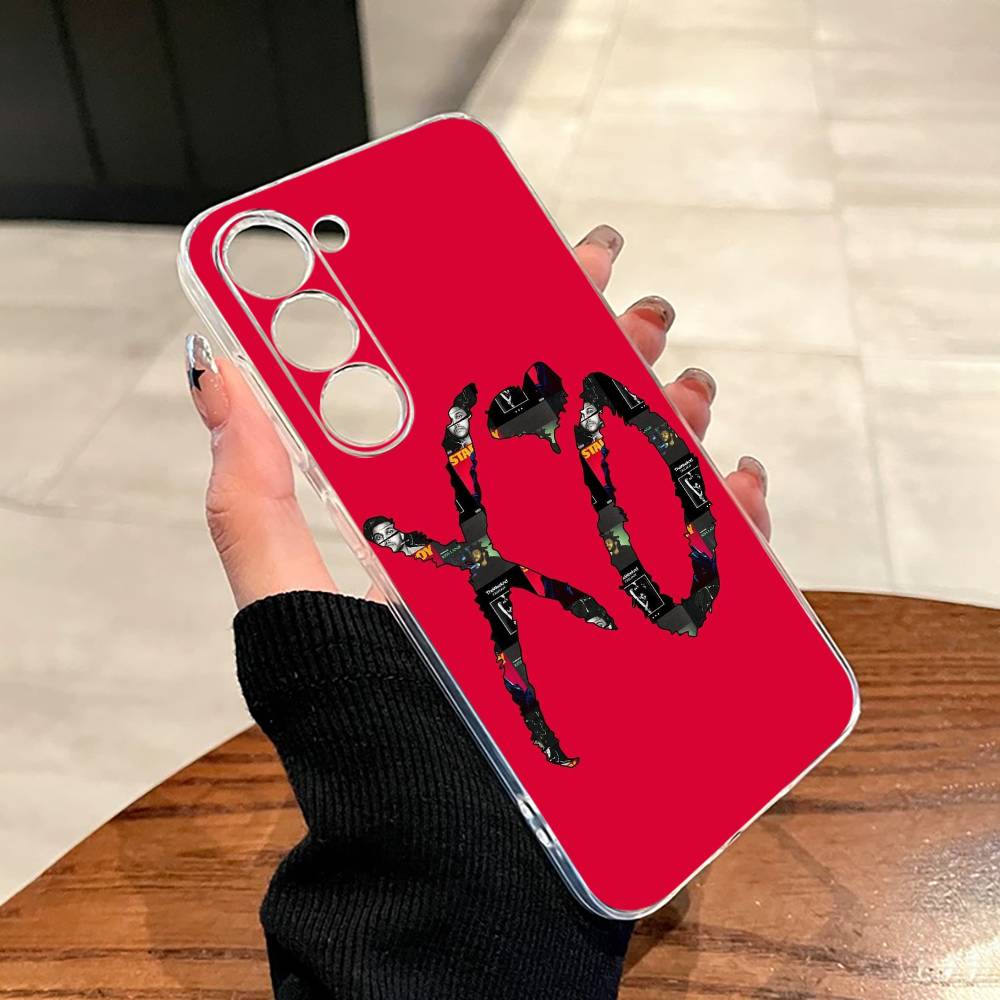 

The Weeknd XO Singer Phone Case For SamsungA10,12,20,21S,30,31,40,50,51,52,70,71 Transparent Cover Samsung a10