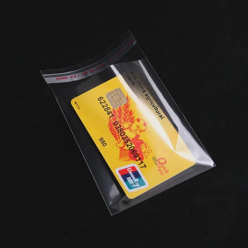 Small Transparent OPP Self-Adhesive Bag for Jewelry, Toys, or Clothing