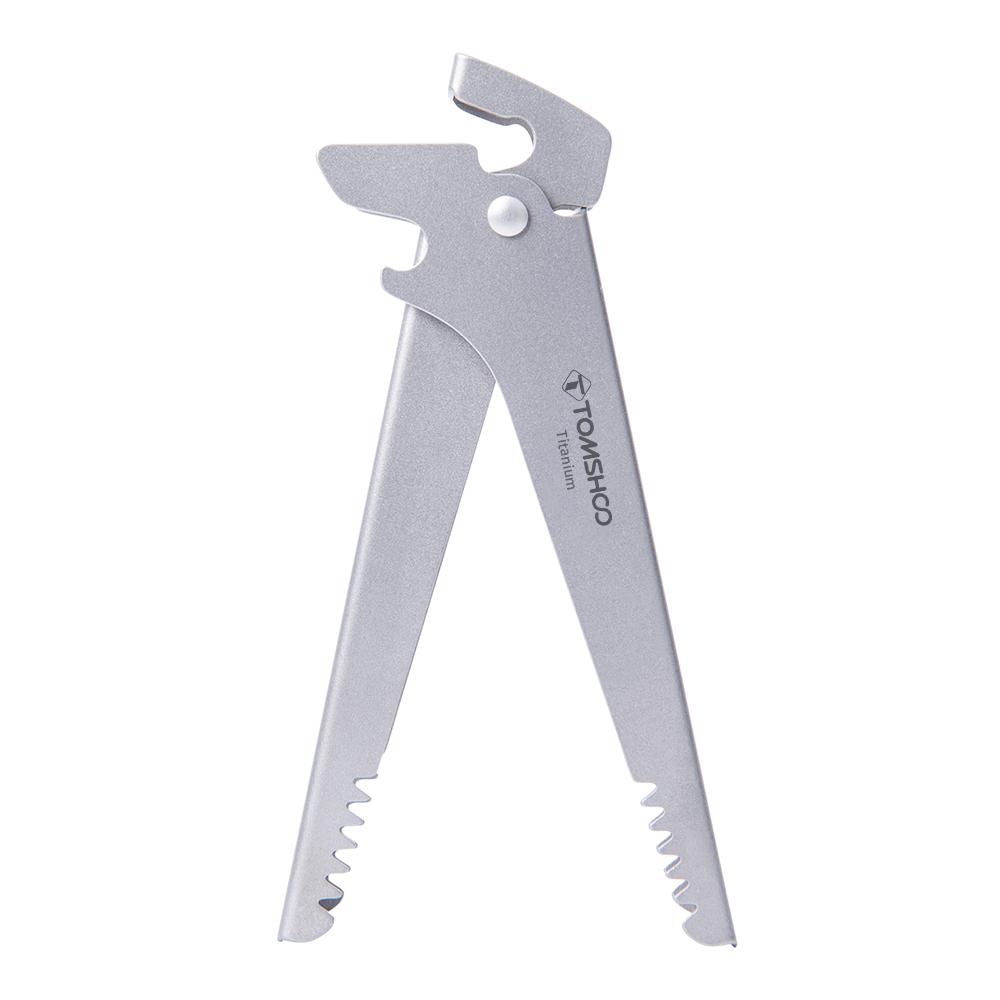 Tytanowy klips do garnka Wielofunkcyjny klips do przyborów kuchennych Odporny na wysoką temperaturę uchwyt na garnek Garnek antypoślizgowy