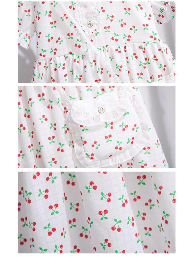 2025 Trendy Summer Floral Princess Dress for Girls