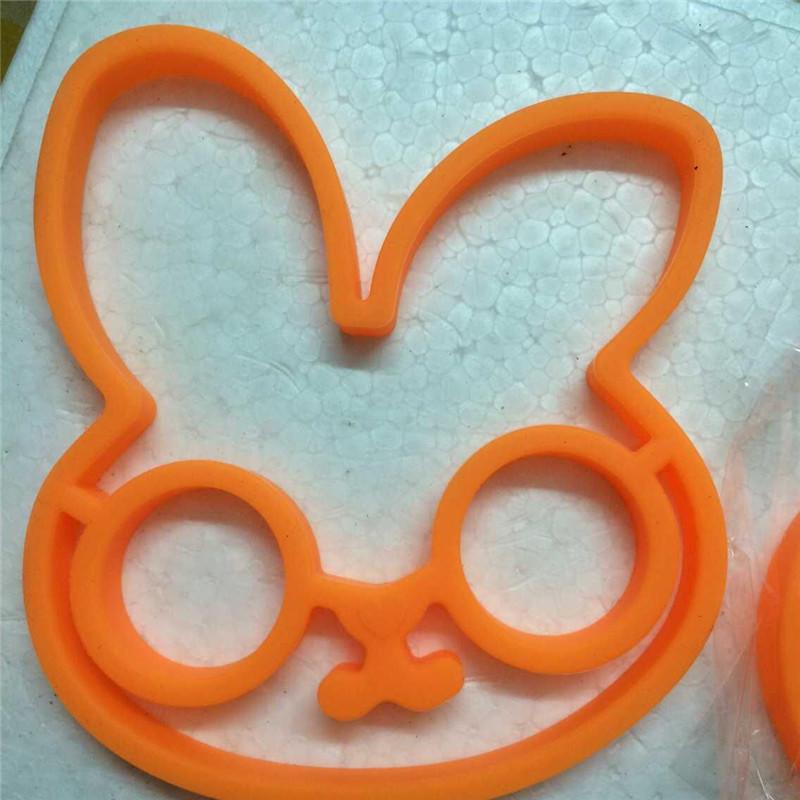 1 pz Slicone Uovo Coniglio Stampi per uova Stampo per uova Stampo in silicone Utensili da cucina Accessori da cucina
