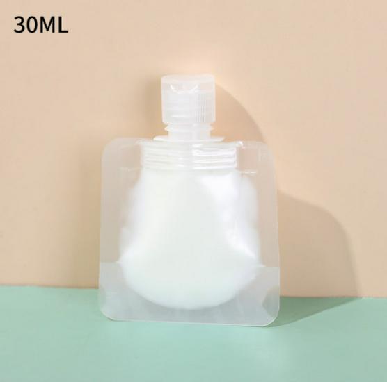 Transparent Travel Bag for Liquid Cosmetics and Toiletries