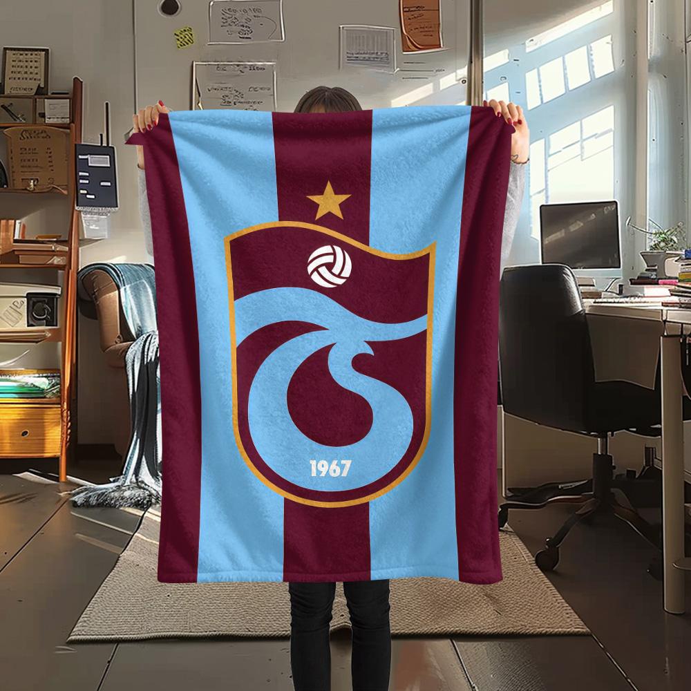 TRA Logo FlAannel Blanket, High Quality Comfortable for All Seasons, Home Decor, Warmth and Comfort