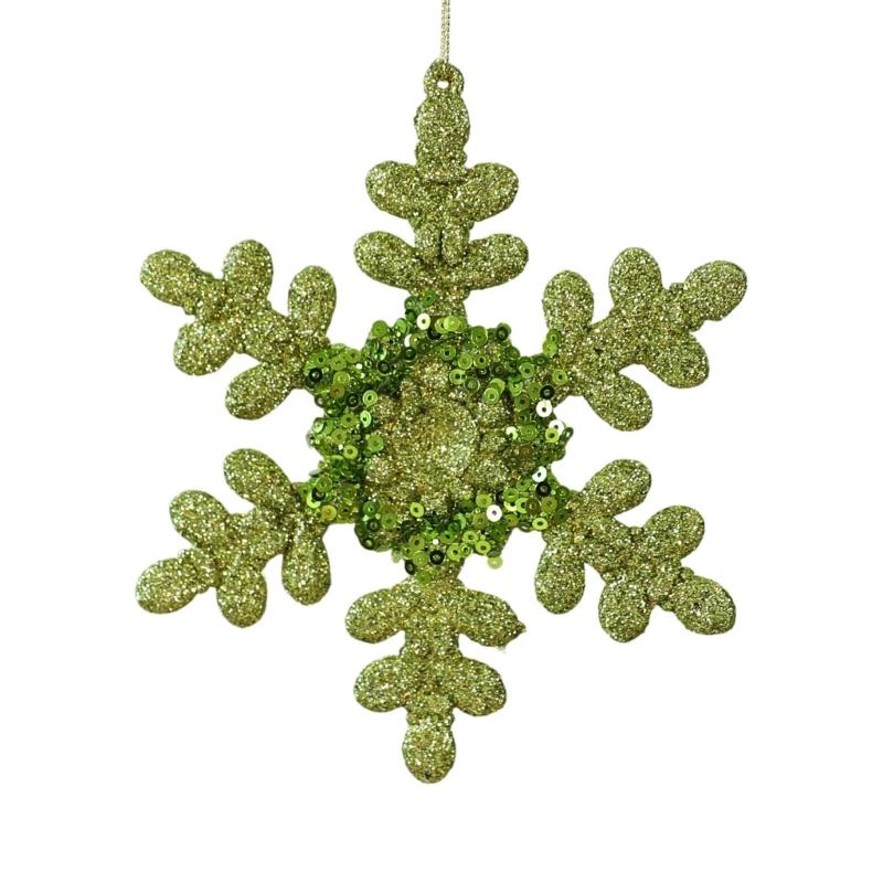 Shatterproof Snowflake Pendant Christmas Decoration Decorative Acrylic Hanging Ornament for Indoor Use
