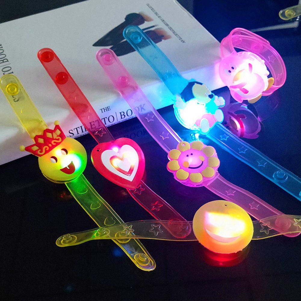 Kids Strap Cartoon Figure LED Lights Watch Luminous Watch Child Electronic Strap LED Wrist Band