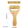 Soothing Wood Body Roller Gentle Massage Tool for Women and Men Massage Roller Deep Tissue Roller