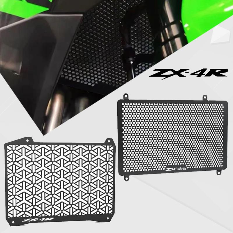 2024 2025 ZX4RR ZX4R SE Motorcycle Radiator Grille Guard Protector Cover For KAWASAKI ZX-4R ZX-4RR Alloy ZX 4R 4RR 4 RR