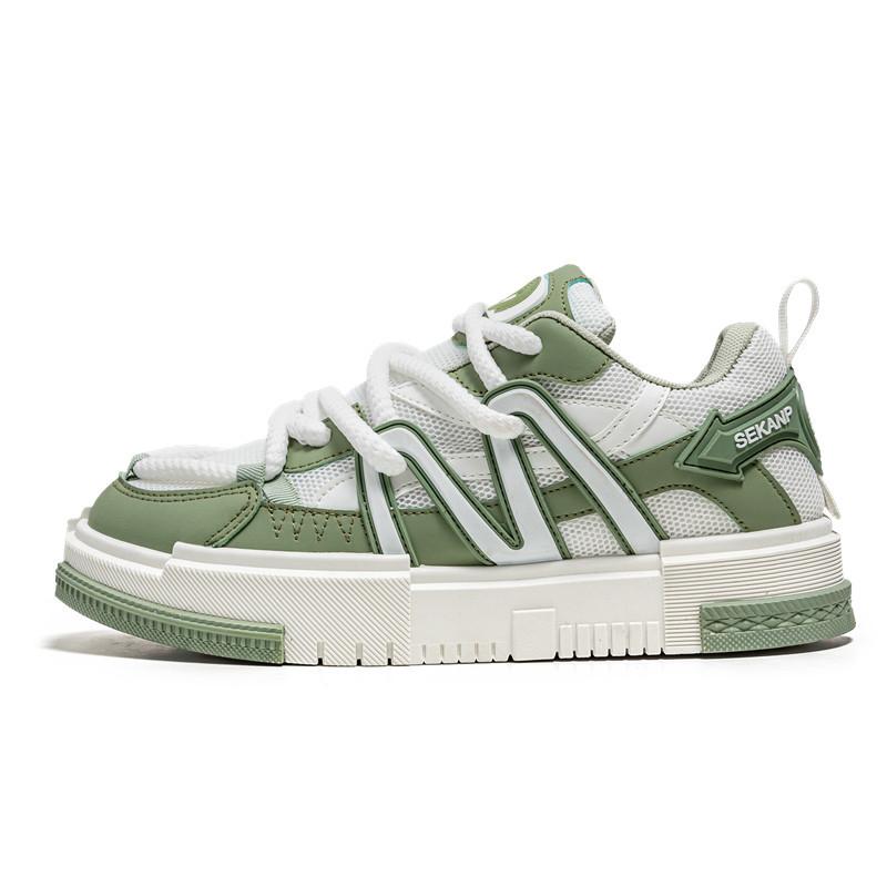 

Contrasting color splicing trend board shoes men s autumn and winter new platform youth skateboard shoes casual sports shoes men s shoes 39