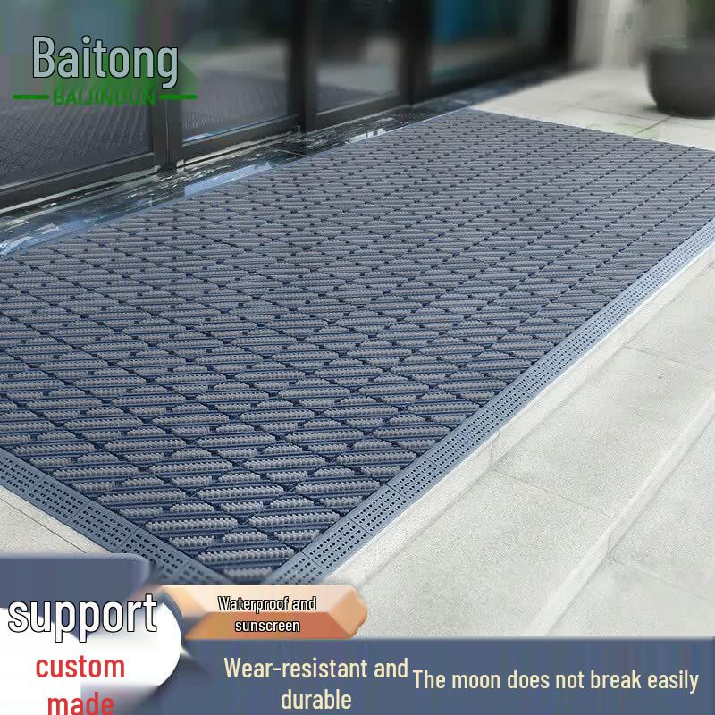 Modular Outdoor Anti-Slip Dust Control Mat