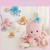 Adorable 15.7'' Octopus Plush Stuffed Toy Pillow For Kids And Home Decor