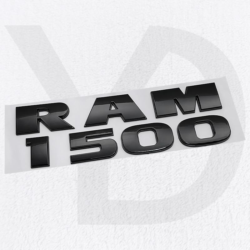 ABS Car Fender Emblem Stickers for Dodge RAM1500 RAM2500 RAM3500 RAM 1500 2500 3500 Logo Rear Trunk Badge Decals Accessories
