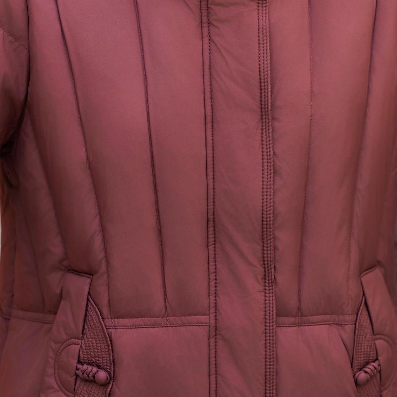 Stylish 2025 Women's Cotton Down Jacket - Age-Reducing Winter Outerwear for Middle-Aged/Elderly Moms