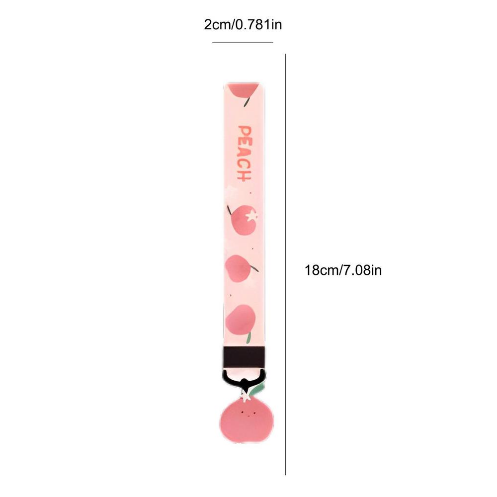 

Hand Wrist Lanyard Employee ID-Card Holder Strap Office Neck Strings Strap With Cartoon Fruit Phone String For Girls