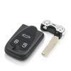 KEYYOU Remote Key Smart Car Key Shell Cove Case For Alfa Romeo 159 Brera 156 Spider 3 Buttons Key Replacement Uncut ert Blade