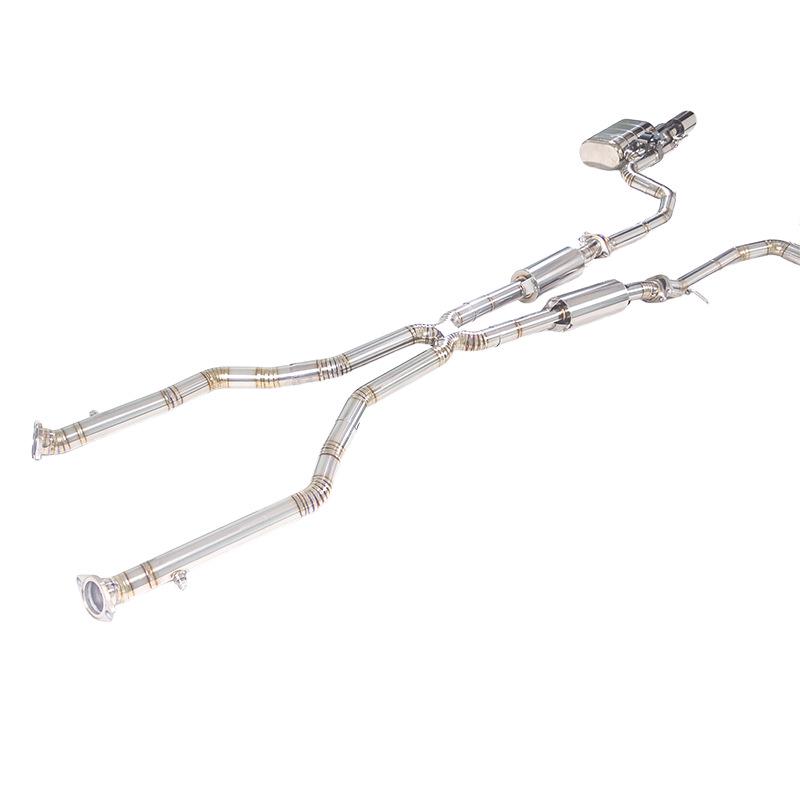 Titanium Alloy Dual Muffler Exhaust for 2022 Lexus RCF 5.0L