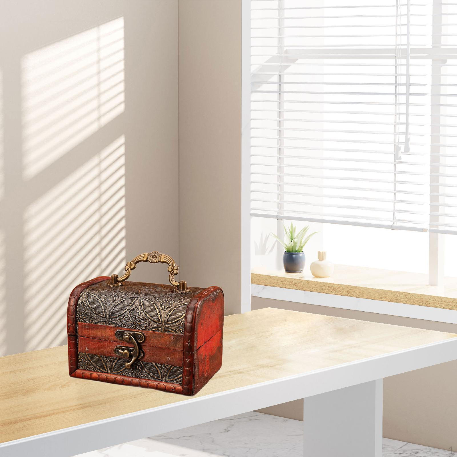 

Шкатулка для драгоценностей, органайзер для хранения косметики, антикварный подарок на день рождения, чехол для Copper