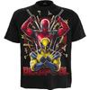 Deadpool & Wolverine Unisex Erwachsenen T-Shirt mit Zielscheiben-Rückendruck