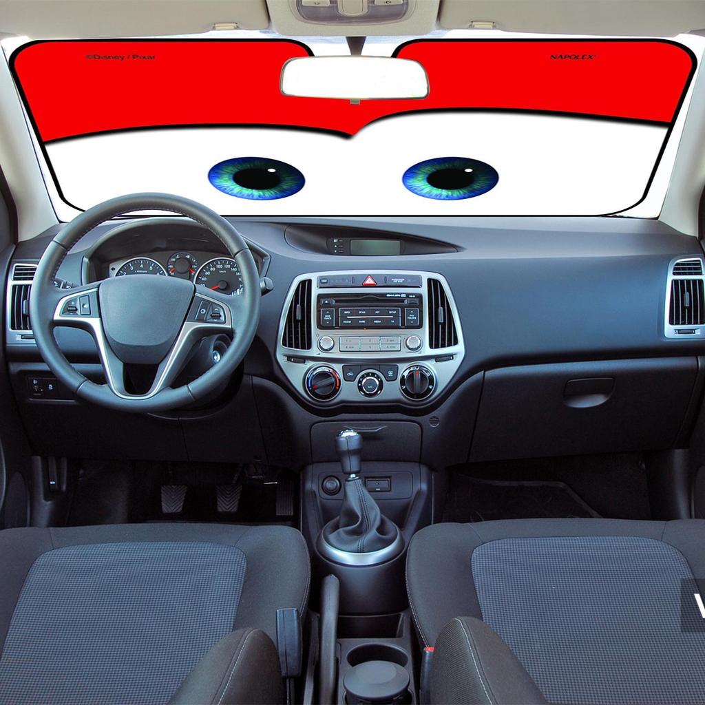 Cartoon Big Eyes Windshield Sun Shade Car Window Windscreen Cover Sun Shade Auto Sun Visor