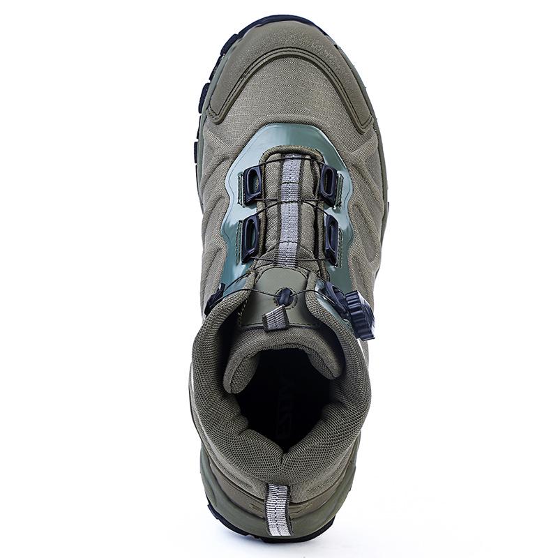 ESDY Quick Reaction Lightweight Tactical Hiking Boots with Automatic Knob Lacing.