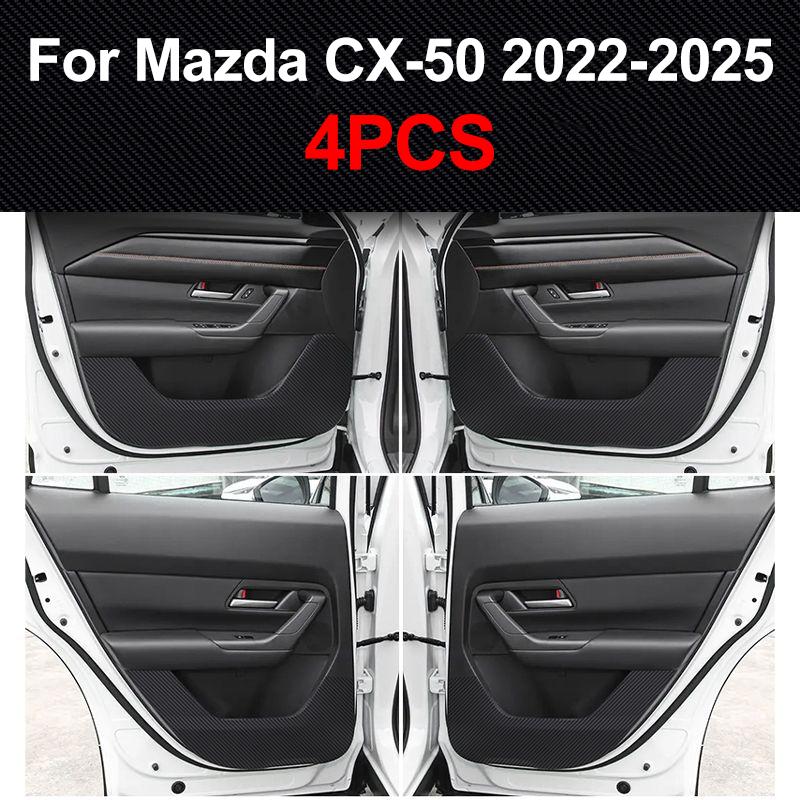 For Mazda CX-50 CX50 2024 2025 Car Door Anti-Kick Pad Scratch Resistant Film Protection Sticker Interior Accessories