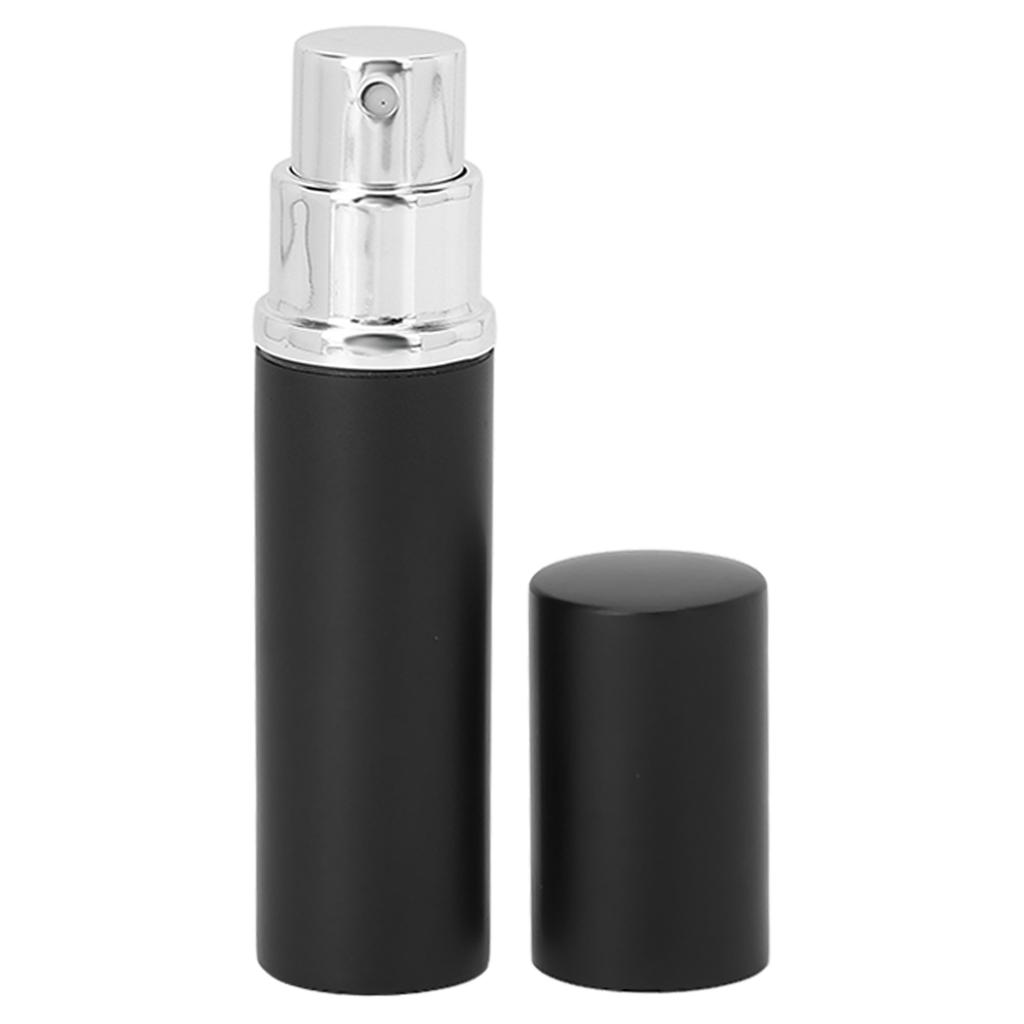 Water Spray Bottle Ultra Fine Mist Empty Refillable Glass Portable Mister Spray Bottle 5mlBlack