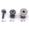 For BMW 1234567 System X1X2X3X4X5X6X7 Headlamp Adjustment Screw Nut Fixing Screw Rod 2pcs