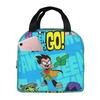 Teens Titans Go Beast Boy Product Insulated Lunch Bag For School Office Food Box Reusable Thermal Cooler Lunch Boxes