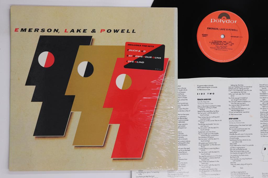 LP Record EMERSON, LAKE & POWELL - Emerson, Lake & Powell 4228292971Y1 POLYDOR 1986 US Rock Used