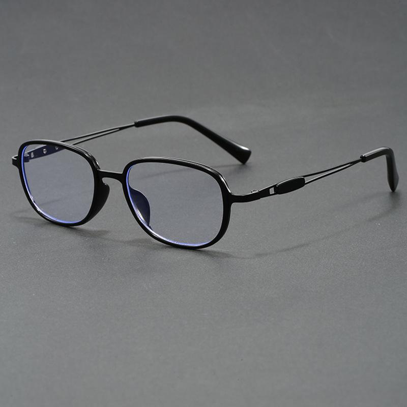 Japanese Handmade Pure Titanium Glasses Frame Small Round Men'S Retro Design Ultralight Glasses Flat Light Glasses