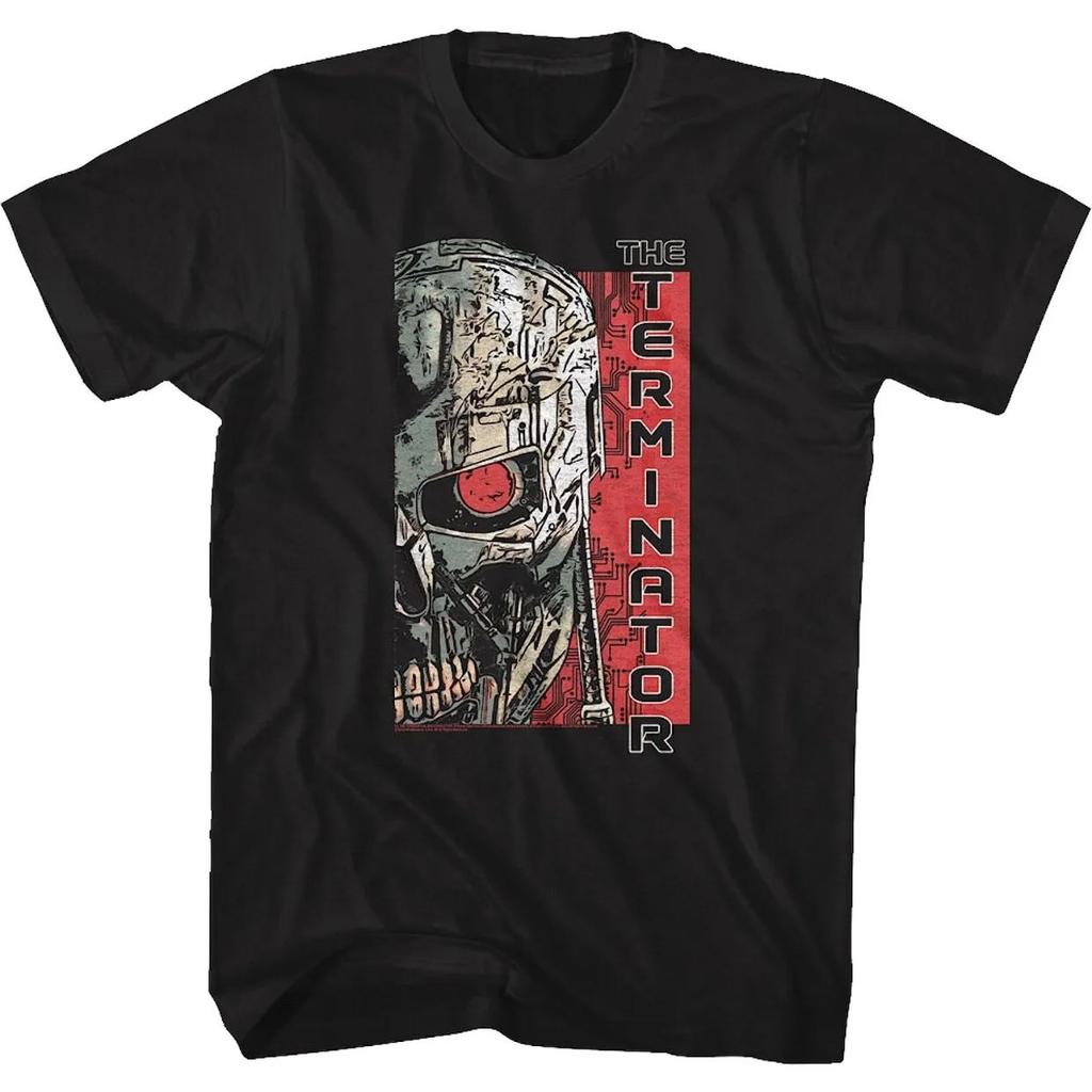 Vintage Y2k Classic Moive T Shirtsclassic Movie Joint Terminator The Terminator Retro Tshirt Print Cottontees Casual Loose Tops