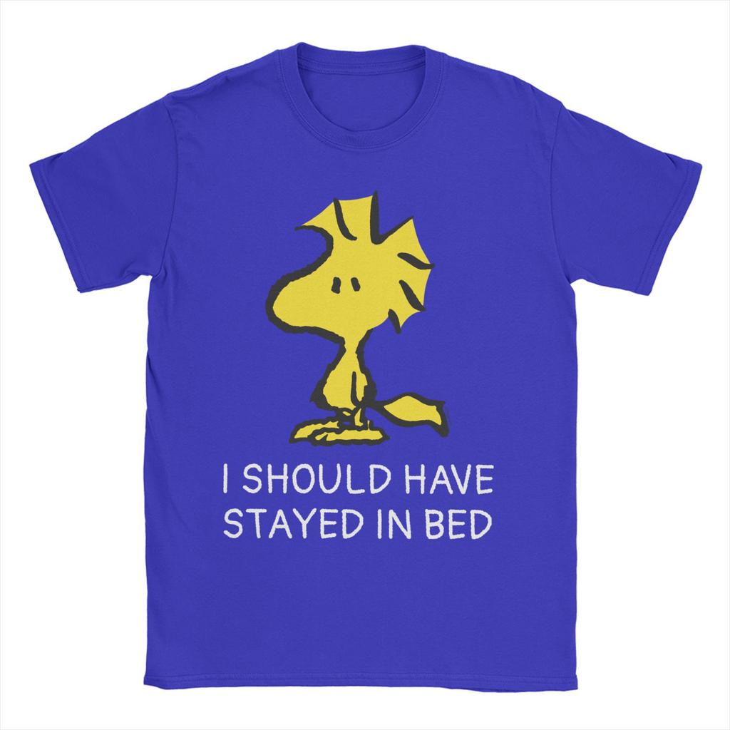 Snoopys Cartoon Dog Peanuts Merch Men Women T Shirt 100% Cotton Tee Graphic T-shirt Clothes