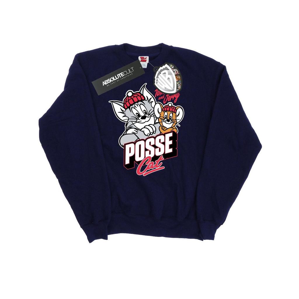 Tom And Jerry Womens/Ladies Posse Cat Sweatshirt