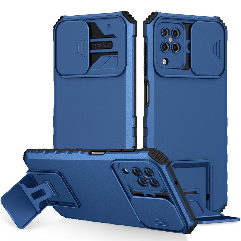 New Model Is Suitable for Samsung A05 Creative Push Window Three Dimensional Stand Mobile Phone Case A33 5G Drop Proof Protective Case