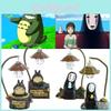 My Neighbor Totoro No Face Man Night Lamp Resin Cartoon Figurine Light Gift