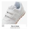 New Balance Kids 574 Comfortable Lightweight Durable Low-Top Running Sneakers White PV574NWW