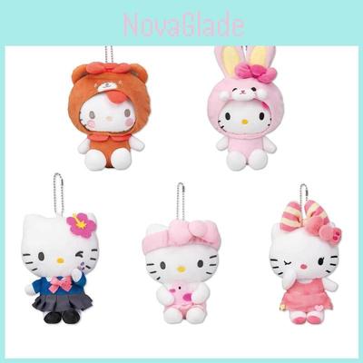 Charming Hello Kitty 50th Anniversary Plush Bear And Bunny Toy With Beautiful Designs