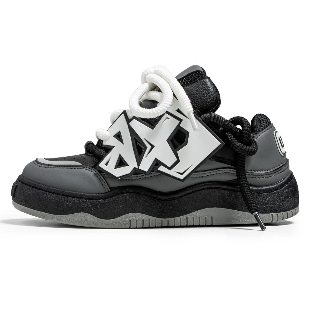 Trend Shoes For Men New Chunky Vulcanized Punk Shoes Sneakers Men 2024 Good Quality Street Style Sport Running Sneakers Men New