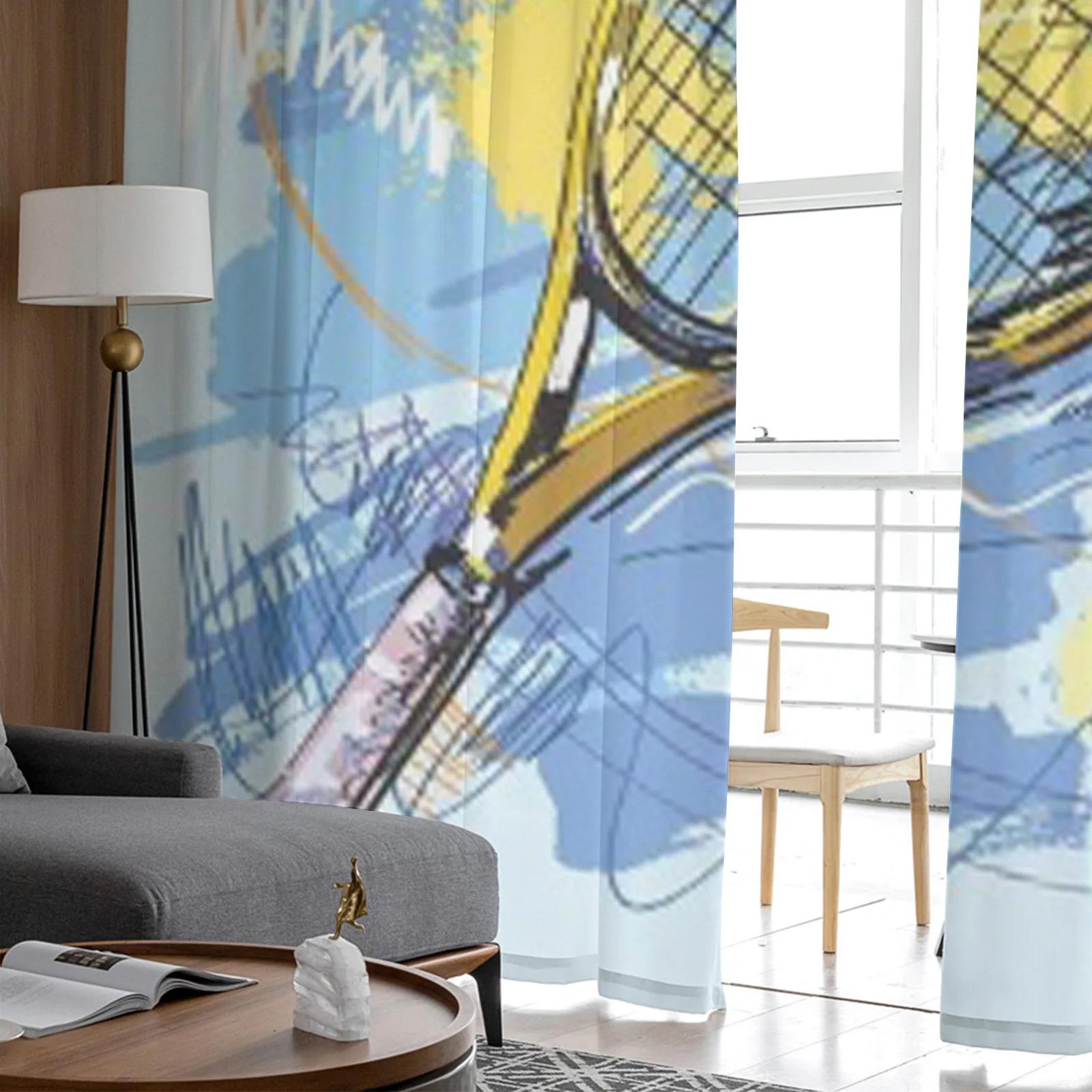 Теннисная ракетка и мяч — фото 5