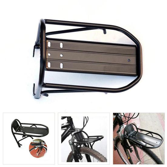 Aluminium Alloy Road Bike Mountain Bicycle Front Rack Luggage Shelf Carrier