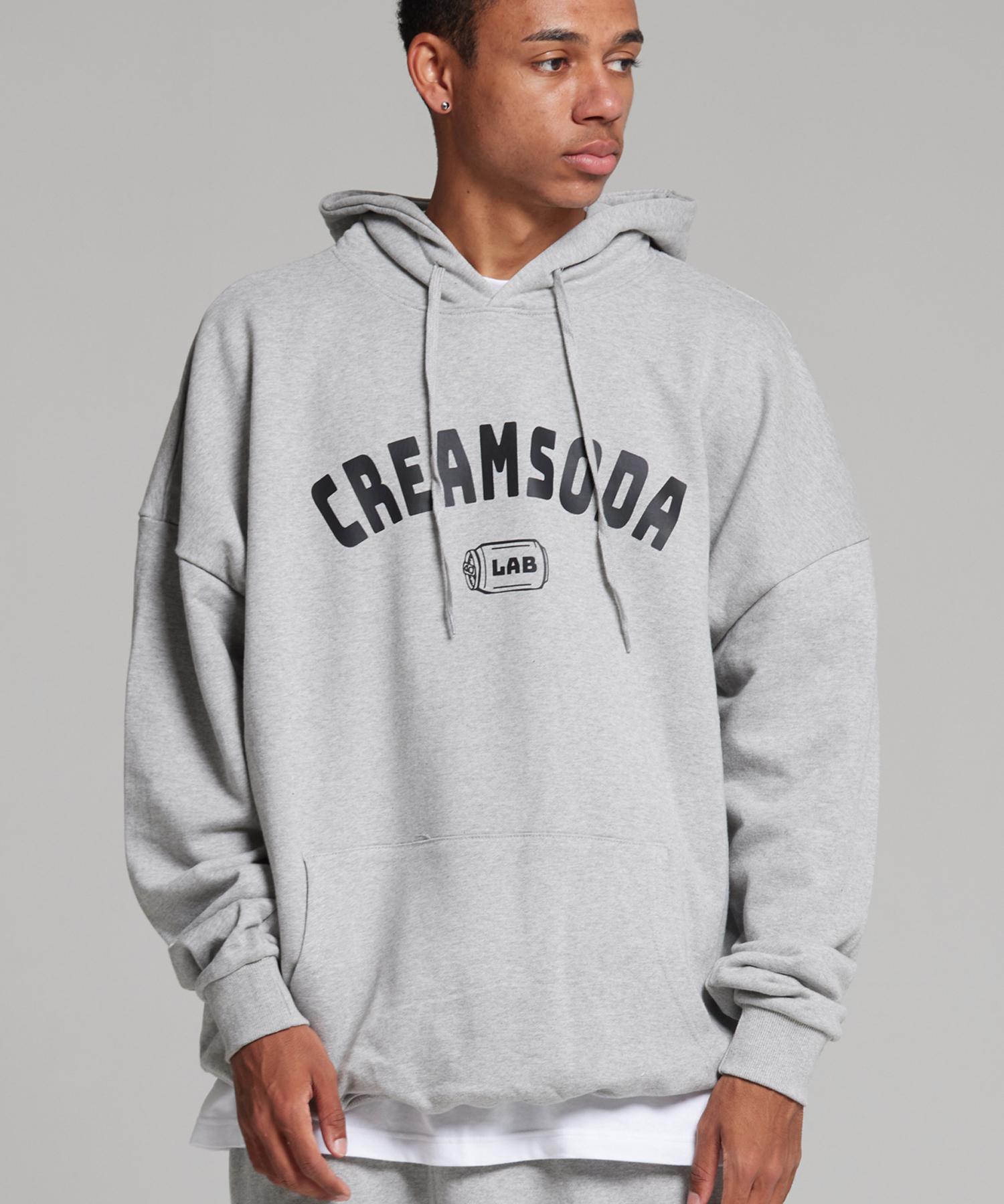 Cream Soda Lab Ozzy Acro Logo Hoodie Gray Regular Xl