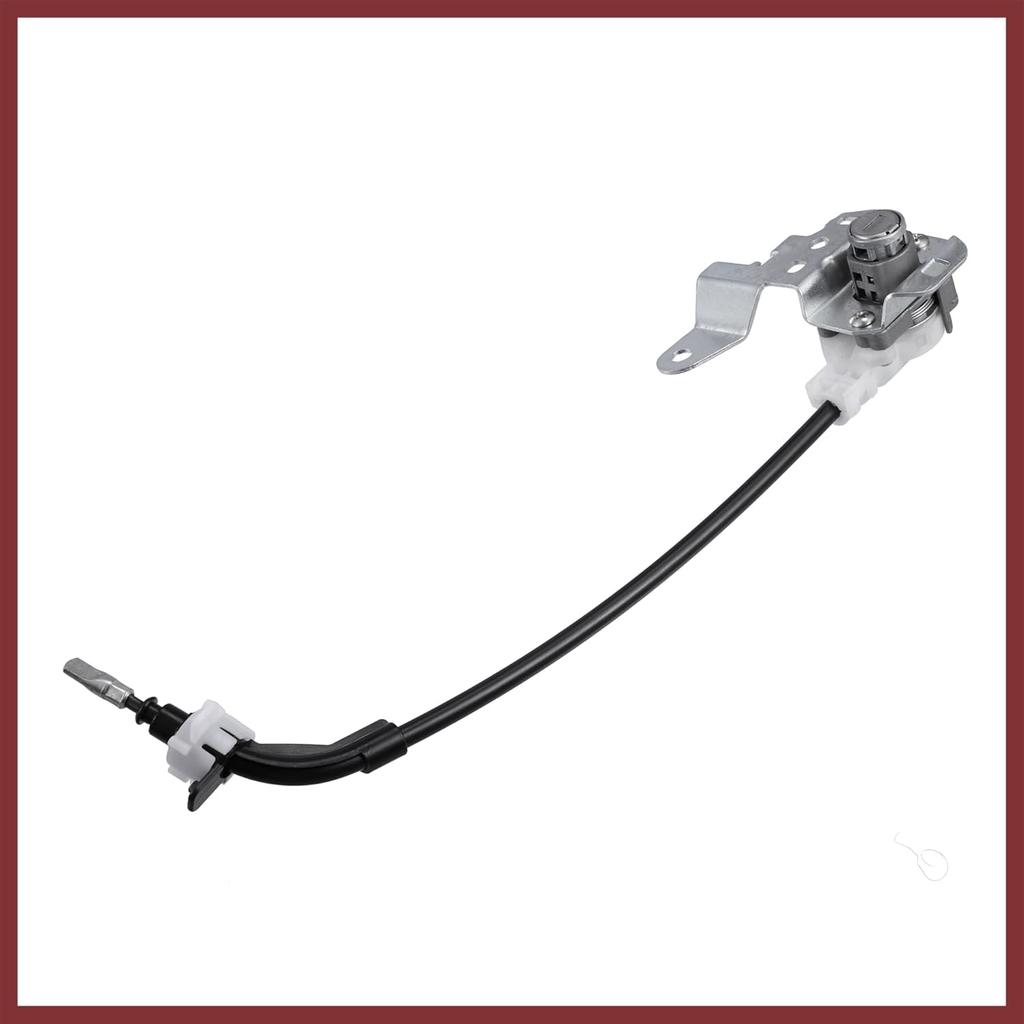 1 Set Front Left Side Door Lock Cylinder Cable with 2 Keys for Honda Civic 4-Door 2006 2007 2008 2009 2010 2011 72185-SNA-A01 Replace Parts